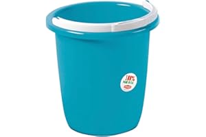 Stefanplast Primavera wiadro do domu, limonka zielona/głęboka turkusowa, 30 x 29 x 27 cm