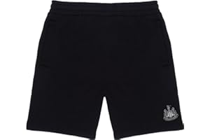 NEWCASTLE UNITED F.C. Newcastle United FC Official Football Gift Mens Fleece Jogger Shorts Black XXL