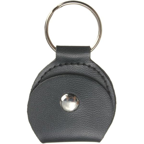 craspire I Couldn't Pick A Better Grandpa Gitarrenplektrenhalter Mit Wort-Schlüsselanhänger, Gravur von Gitarrenplektren Aus Edelstahl, Schmuck, Geschenk, Geschenke Zum Thema Ledergitarre Für