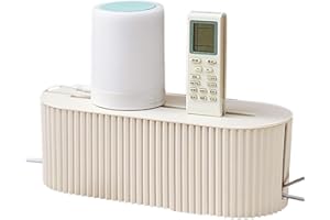 BAOQIFONG 1/2 Pz Scatola Strumenti per raccogliere cavi | Scatola Organizer,Organizzatore Cavi Scrivania,Contenitore Cavi Elettrici