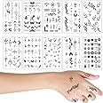 Tatouages Temporaires Pour Enfants - 30 Feuilles étanches Avec Licornes, Sirènes Et Fées, Parfait Pour Anniversaires Et Fêtes