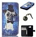 Produktbild Laoke PU Silikon Schutzhülle Handyhülle Painted pc case cover hülle Handy-Fall-Haut Shell Abdeckungen für Smartphone Samsung Galaxy A3 (2016) A310F+Staubstecker (8DF)