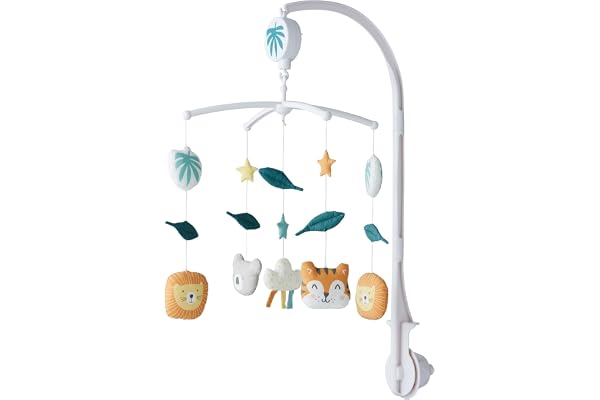VERTBAUDET Coffret mobile musical Jungle en fête vert TU