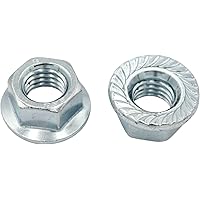 D2D | VPE: 10 Stück - Flanschmuttern mit Sperrverzahnung - Größe: M3 - nach DIN 6923 / ISO 1661 aus Stahl galvanisch…