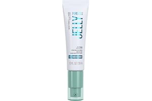 Maybelline New York, Poreless Jelly Prebase Facial Difuminadora con Niacinamida, Textura Gel Refrescante, Difuminación Instantánea para una Piel Suave y Sin Poros, 30 ml