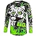 Produktbild Broken Head MX Jersey Strike Back Grün I Langarm Funktions-Shirt Für Moto-Cross, BMX, Mountain Bike, Offroad I Größe M
