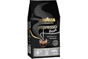 LAVAZZA - Café Espresso Barista Perfetto - Café Grain Lavazza - 100 % Arabica - Café Grain Italien - Intensité 6 - Paquet de 1 kg