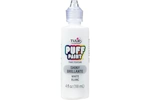 I Love To Create 41406 Tulip Dimensional Fabric Paint, White, 118 ml (Pack of 1)