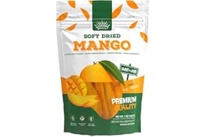 Sunshine Delights Premium Soft Dried Fruits (Mango - Pack of 1, 200g)