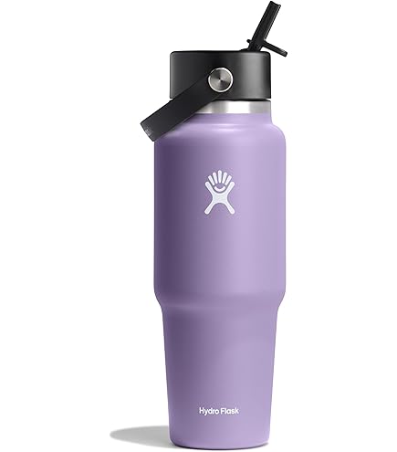 Hydro Flask Bouteille d'eau en acier inoxydable à large