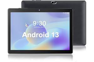 EagleSoar 10 Inch Tablet, Android 12 Tablets, 32GB Storage 128GB TF Expansion, 2+5mp Dual Camera, 10.1'' HD IPS Touch Screen, Quad Core, 6000mah Battery, Support Wifi, Bluetooth 4.2