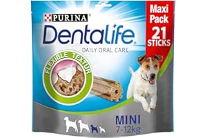Dentalife Dentalife PURINA Dentalife Hunde-Zahnpflege-Snacks im Maxipack für kleine bis große Hunde, reduziert Zahnsteinbildung kleine Hunde, 5 x 345 g