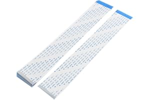 UXCELL sourcing map B Tipo 10pcs 1.0mm Tono 30 Pin AWM 20624 80C 60V VW-1 Cable plano flexible FFC 200mm