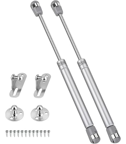 Pistone A Gas Per Pensili Krabby - 355mm 90N Grigio - Per Mobili E Ante Scorrevoli - Foto 7