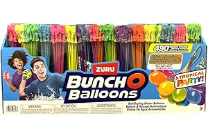 ZURU BUNCH OF SELF-SEALING WATER MULTI-COLOR BALLONS, 490