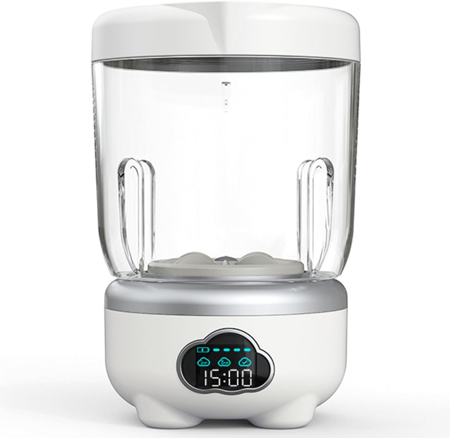 DMJJSD Lavadora portátil, lavadoras pequeñas de 1,6 L, 6000 mAh, 3 modos de lavado, pantalla LED, lavadora plegable USB, para camping, hogar, apartamento, hotel, camping y viajes