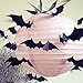12pcs 3D Stereoscopic Bat Halloween Wall Sticker Decal Removable Home Decoration