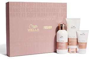 Wella Professionals Fusion Intense Repair Cofanetto Natalizio – Shampoo, Balsamo e Maschera – Prenditi cura dei Capelli con Aminoacidi della seta e lipidi micronizzati (250 + 200 + 75 ml)