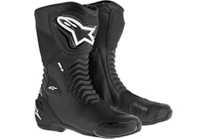 Alpinestars Bottes moto Smx S, Noir, Taille 44