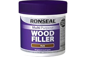 Ronseal MPWFD465 465 g Multi-Purpose Wood Filler Tub - Dark