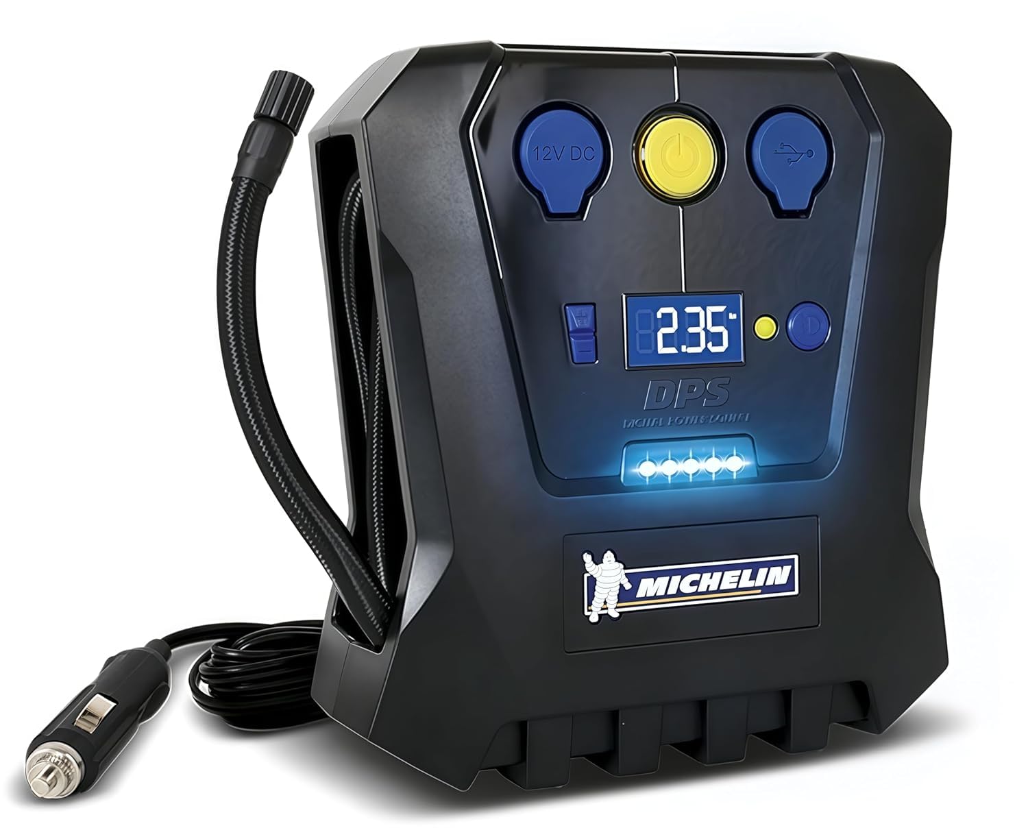 MICHELIN 009519 Digitale compressor, programmeerbaar, 12 V, 6,9 bar