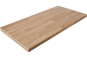 WORKTOP EXPRESS Oak Effect Block Laminate Kitchen Worktops (4100 x 600 x 38mm)