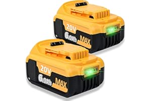 BONADGET 2X 18V/20V replacement battery for DCB200 DCB184 DCB180 DCB200 battery for power tools