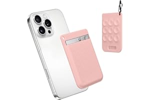 kwmobile Coque Compatible avec PLAUD Note AI Voice Recoder Coque - Coque en Silicone avec Ventouse pour Enregistreur Vocal - rose ancien