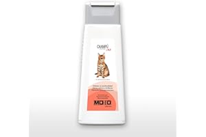 MD-10 COLLECTION Champú Gatos Hidratación 300ml - Pelo Largo/Liso - Pieles delicadas - Sedoso y Brillante