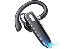 Boytond Bluetooth-Headset, kabelloses kopfhörer mit Mikrofon, Fahr-Headset mit 24-Stunden-Gesprächszeit, kompatibel mit iSO- und Android-Telefonen