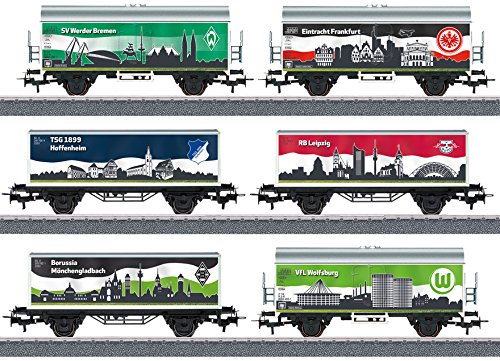 Preisvergleich Produktbild Märklin 44814 - Start Up Wagen-Set Bundesliga (Set 3)