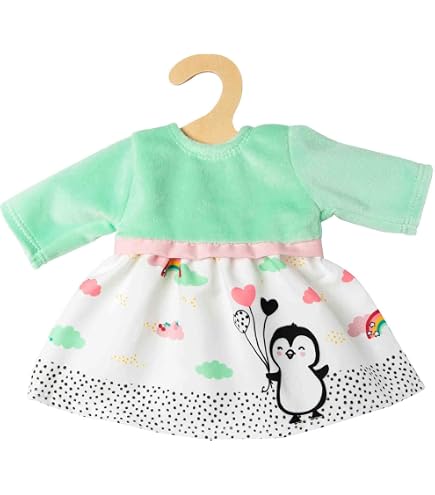 Heless 55005 - Orsacchiotto di Peluche in Beige, Alto ca. 42 cm, da Vestire e svestire, da Amare e Come Compagno di Giochi