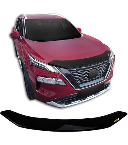 SCOUTT Bug Shield Hood Protector For Honda CR-V 2017-2022 – Gloss Black, Aerodynamic