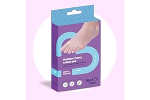 feet bcn Moleskin aus strapazierfähiger elastischer Mehrzweck-Baumwolle. Dünne, ausgeschnittene Klebefolie für Kratzer und Reibung mit Schuhen. 4 Blätter von 70x100mm. Nur 1 Verwendung