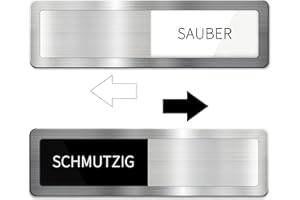 KALUOFAN Magnete für Spülmaschine SAUBER/SCHMUTZIG Sign,Küchengadgets,Rostschreck für Spülmaschine Verwendet für Reinigung und Schmutz Erinnerungszeichen, Magnete Kühlschrank Modische Küchendekoration
