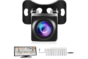 Hodozzy AHD 1080p kamera cofania do przenośnego radia samochodowego, wodoszczelna kamera nocna IP69, kamera cofania do ekranu Carplay, 4-pinowa kamera do radia samochodowego, gniazdo 2,5 mm, z