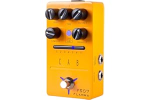 FLAMMA FS07 Stereo Simulation Pedal 7 User Preset Slots Support IR Loading Software Editing