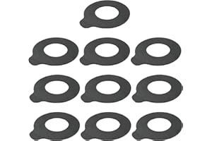 EATAKWARD 10PCS 60mm Excavator and Skid Steer 2mm Thickness Bucket Pin Shim Kit Replacement for Cat Deere Kobelco Hitachi Case