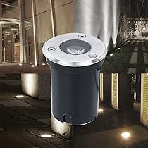 Faretto LED Da Incasso A Terra Partenopea - 3W Luce Bianca Fredda 6500K, IP65, Per Viali E Giardini - Foto 4