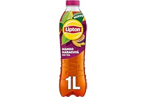 Lipton Té helado con sabor a mango maracuyá, botella de 1 litro
