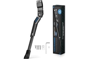 WATSABRO Support de vélo Plus de 24 à 29 pouces, support universel réglable en hauteur, pieds en caoutchouc antidérapants à points, charge maximale 40 kg, pour VTT, vélo de ville, vélo de route, etc