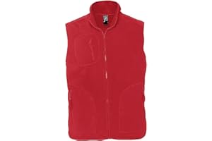 SOL'S Sol’S Norway - Gilet Polaire Mixte sans Manche - Col Montant doublé - Anti-bouloche