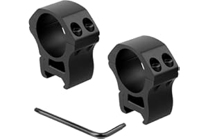 ToopMount 30 mm Telescope Ring, Medium Profile Monocular Mount Ring Fits 21 mm Picatinny Rail, 1.10 in Center Height Lightweight Optics Mount Adapter, Viewfinder Adapter for 30mm Tubes, 2 PCS