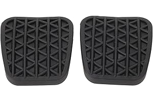 Yctze Almohadilla del Pedal del Embrague del Freno, Almohadilla del Pedal del Embrague Almohadilla del Pedal del Embrague del Freno de Goma Antideslizante para Astra J, para