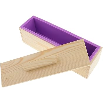 JUEGD DIY Seifenherstellungs-Set – Mit Silikonformen, Holzbox, Seifenschneider & 100 Beuteln Für Kreatives Seifemachen