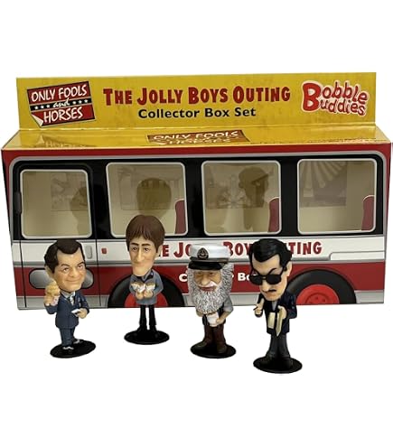 Only Fools And Horses Mini Bobble Buddies – Set Del Boy, Rodney E Boycie, 3 Figure Da Collezione