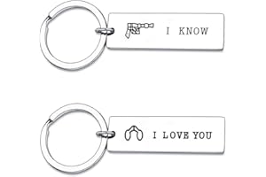 BESPMOSP Gifts For Couples Husband Wife Keychains Jewellery Best Friends Gifts Christmas Presents For Men Women