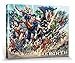 Produktbild 1art1 102985 Justice League - Rebirth Poster Leinwandbild Auf Keilrahmen 80 x 60 cm