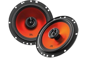 JBL Stage1 Haut Parleur Voiture Coaxiaux 165mm (6.5") de Harman Kardon Enceinte Auto Audio Premium Système Sonore High Performance Professional 50W RMS 400W Max Car HiFi Installation - Paire