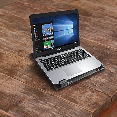 Ewent Laptop Kühler 17 Zoll In der Höhe verstellbar Notebook Ständer mit USB Port und 1 LED leise 145 mm Lüfter für Macbook, Laptop, Notebook - 7